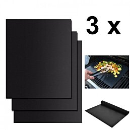 Nepriľnavá podložka na grilovanie Mats, 40 cm x 33 cm, 3 ks