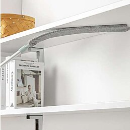 Teleskopická prachovka s dvoma nadstavcami, nastaviteľná 85-250 cm - Náhľad