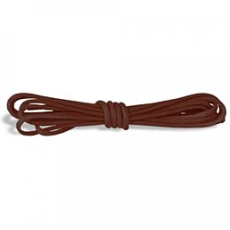 Tenké okrúhle voskované šnúrky do topánok 45cm