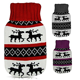 Termofor s úpletovým návlekom s nórskym motívom 1 l