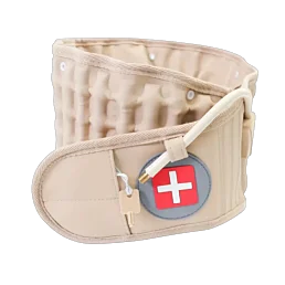 Nafukovací trakčný bedrový pás proti bolesti chrbtice