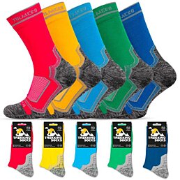 Trekkingové ponožky so systémom proti vyzúvaniu, 5 párov (10ks)