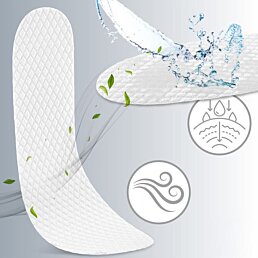 Ultratenké jednorazové hygienické vložky do obuvi, Fresh Sole - Náhľad