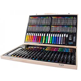 Umelecká súprava v drevenom kufríku, Creativity, 188 ks - Náhľad