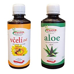 Včelí peľ + Aloe Vera výluh, 100% prírodný koncentrát - Náhľad