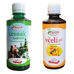 Včelí peľ + Medvedí cesnak výluh, 100% prírodný koncentrát - Náhľad