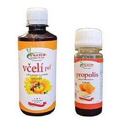 Včelí peľ + Propolis tinktúra , 100% prírodný koncentrát - Náhľad