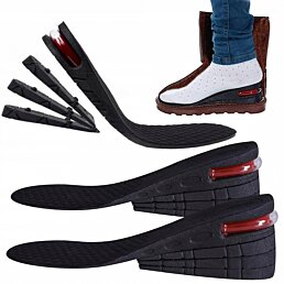 Vložky do topánok na zvýšenie postavy - 35 - 44, Plus 2,5cm, 5cm, 6,5cm, 8,5cm