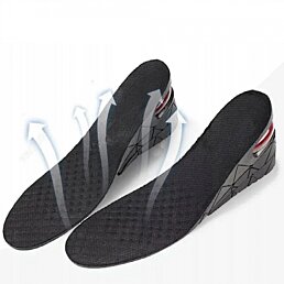 Vložky do topánok na zvýšenie postavy - 35 - 44, Plus 2,5cm, 5cm, 6,5cm, 8,5cm - Náhľad