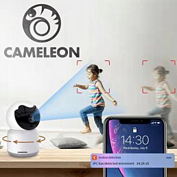 Vnútorná kamera Cameleon 355° IP WiFi 3MPX – Inteligentné riešenie pre váš domov - Náhľad