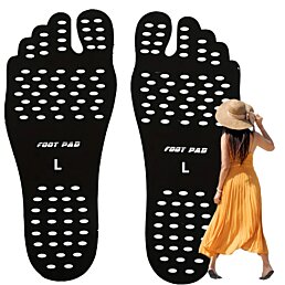 Vodoodolné nálepky na chodidlá, Jackson Ultima, čierne