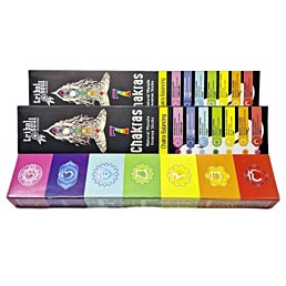Vonné tyčinky Tribal Soul Sedem Čakier, Seven Chakras, 15g - Náhľad