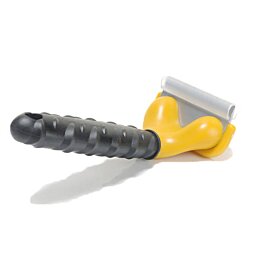 Vyčesávací hrebeň pre psov 7 cm, žltý - Náhľad