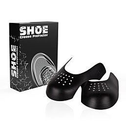 Výstuhy na pokrčené špičky topánok, čierne