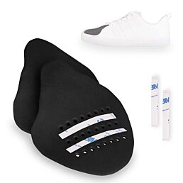 Výstuž proti pokrčeniu vnútornej špičky topánok (2ks), čierne