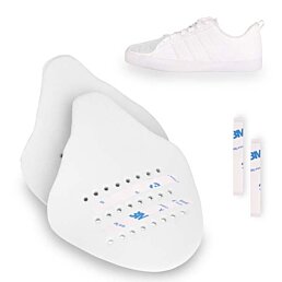 Výstuž proti pokrčeniu vnútornej špičky topánok (2ks), biele