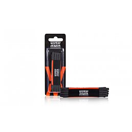 Okrúhle profesionálne kvalitné polyesterové šnúrky do pracovnej obuvi 120cm