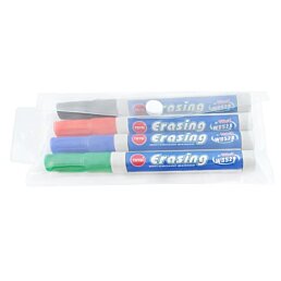 Za sucha stierateľné fixy na tabuľu, 4 kusy - Náhľad