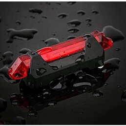 USB zadné svetlo na bicykel - Náhľad