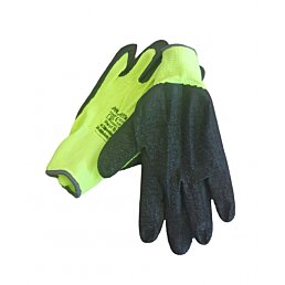 Záhradné - pracovné rukavice s čiastočnou latexovou úpravou - Náhľad