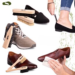 Súprava kefy na starostlivosť o obuv s obuvákom na, ShoeClinic 7v1 - Náhľad