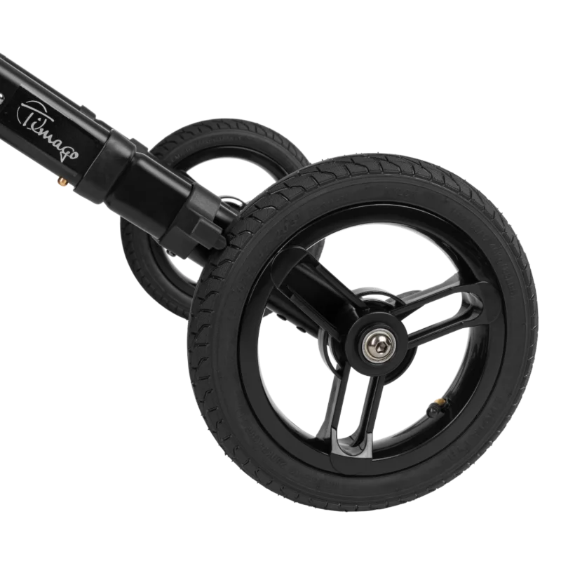 Skladanie a bočný pohľad na hliníkové chodítko RANGER