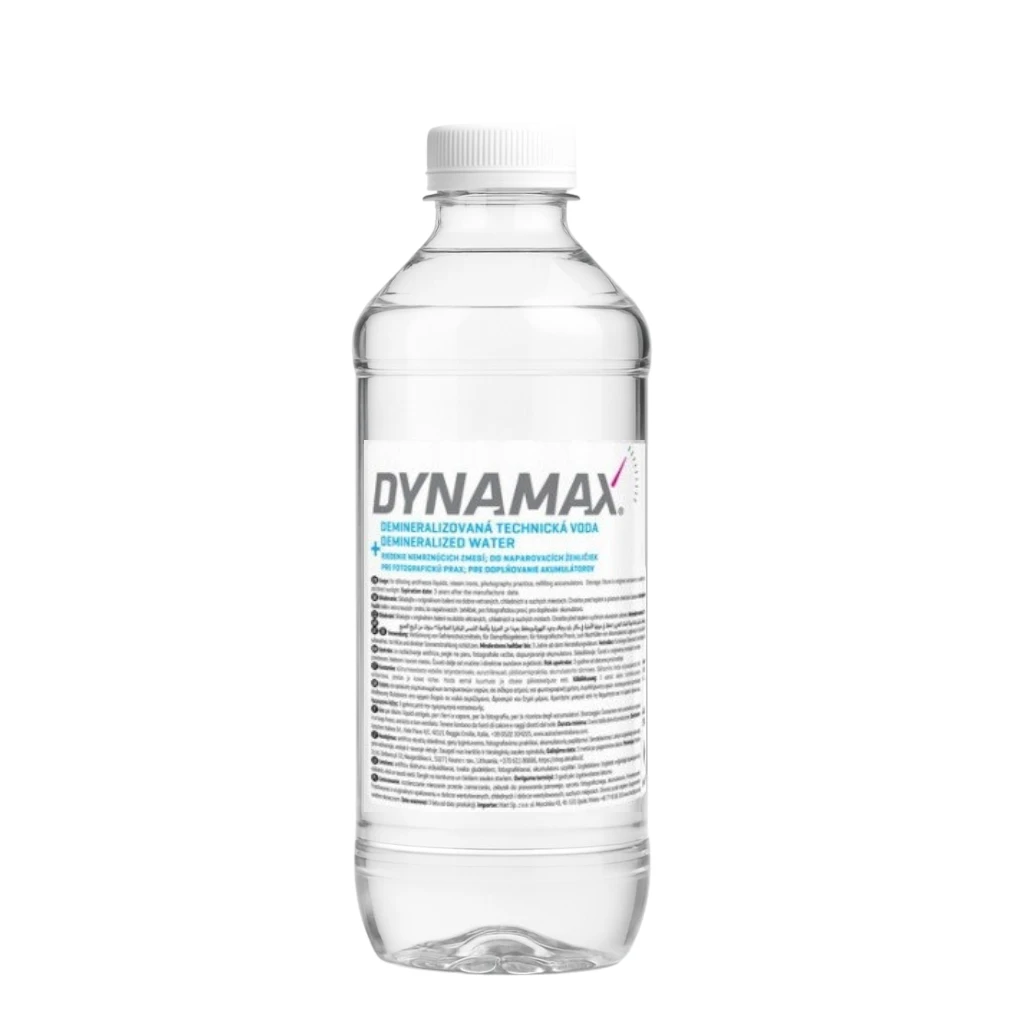 Destilovaná voda Dynamax – vhodná do kyslíkového koncentrátora a zvlhčovača