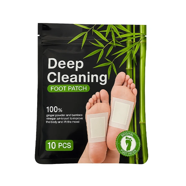 Detoxikačné náplasti s bambusom a zázvorom nohy