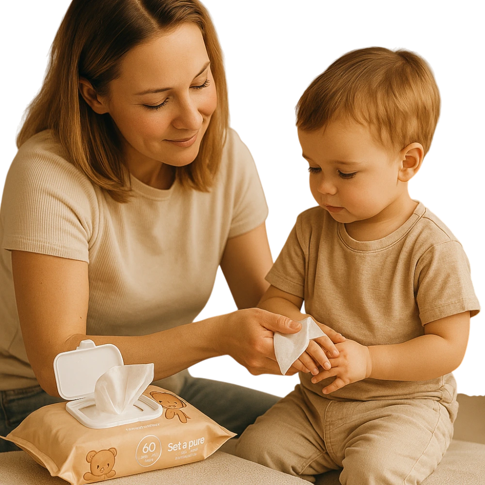 detské vlhčené obrúsky Zarys