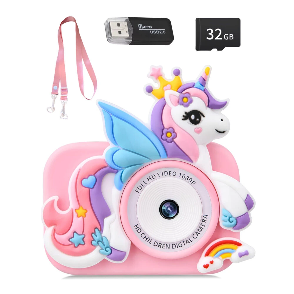 Detský fotoaparát DC-101 – sada s príslušenstvom