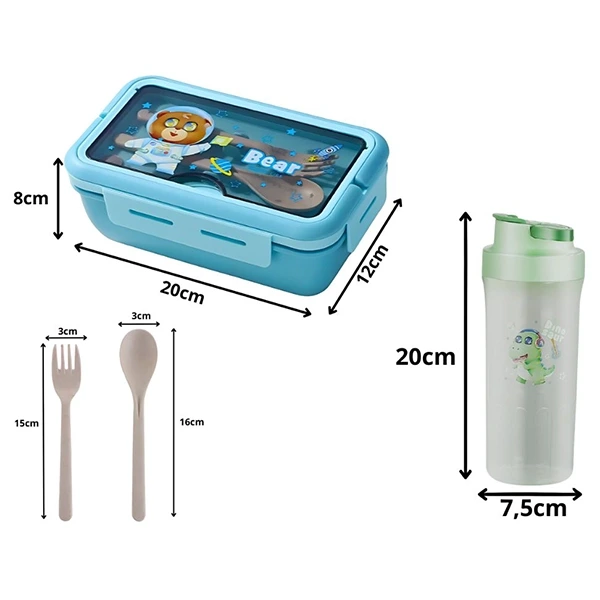 Detský obedár s fľašou