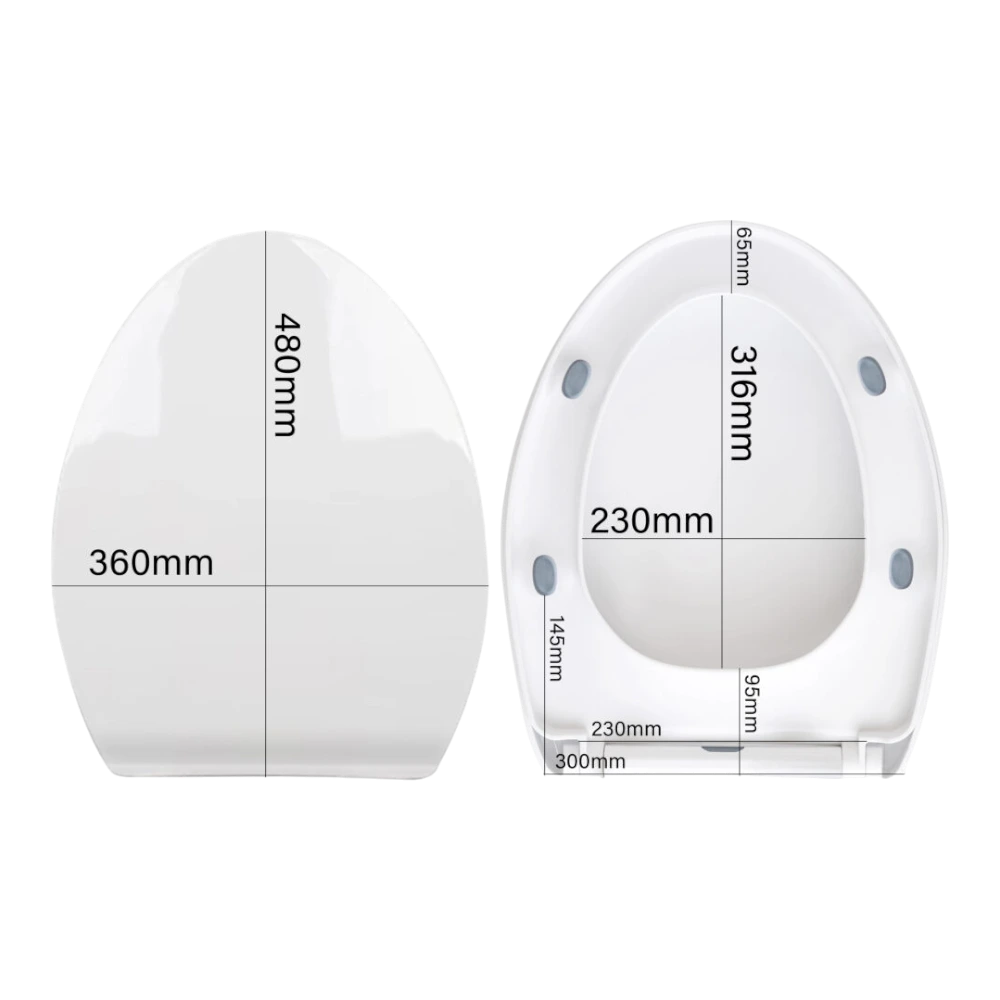 Detail pántov a upevnenia WC dosky Renew Force TOI-SEA6