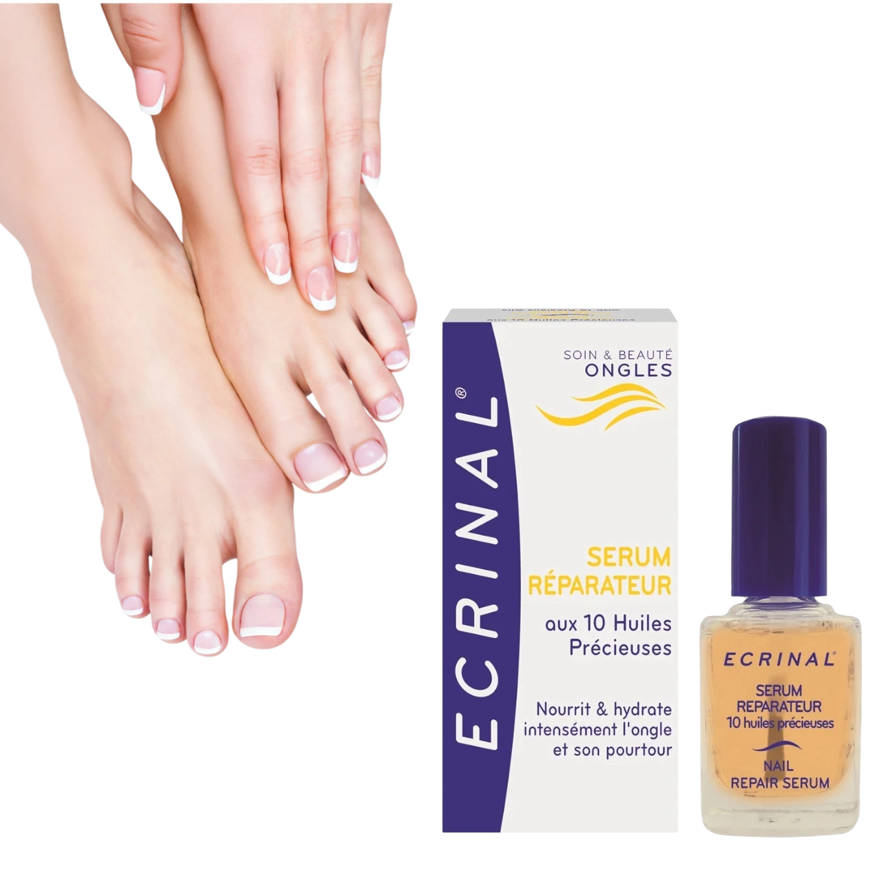 Ecrinal regeneračné olejové sérum na nechty 10 ml