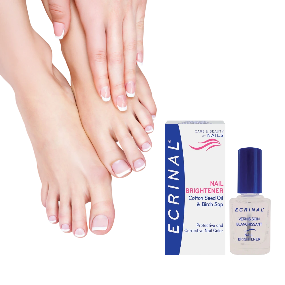 Ecrinal ošetrujúci lak na bielenie nechtov 10 ml