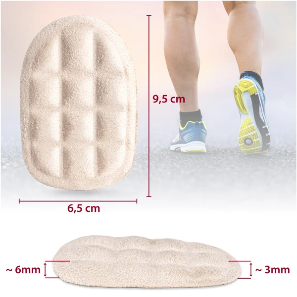 silikónové podpätky proti bolesti päty