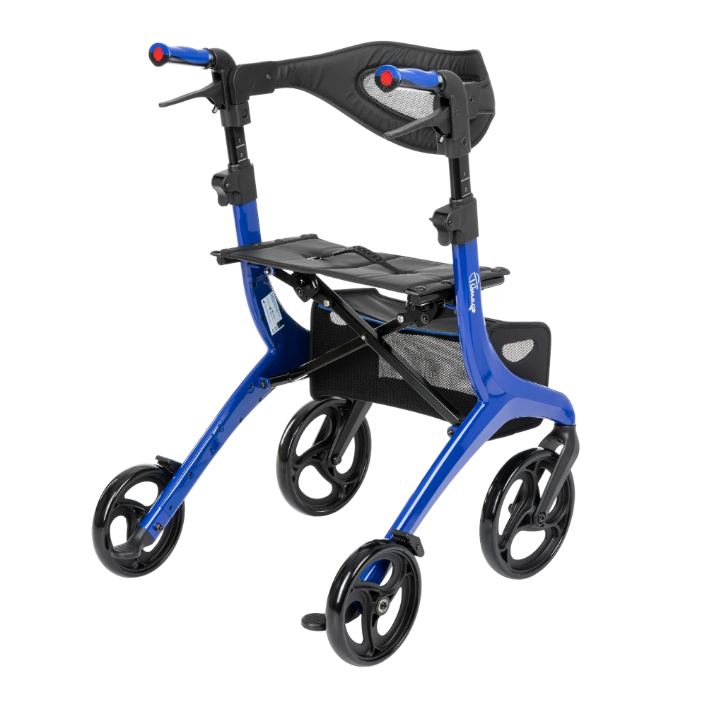 Hliníkové štvorkolesové chodítko LORENZA detail konštrukcie