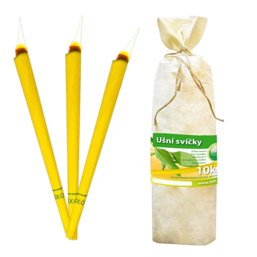 Balenie ušných sviec HOXI vo vrecúšku