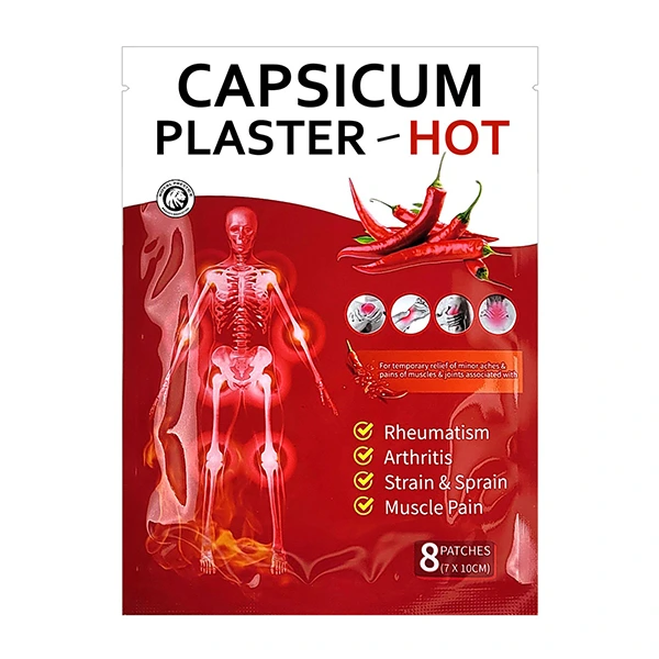 Hrejivá náplasť na chrbát