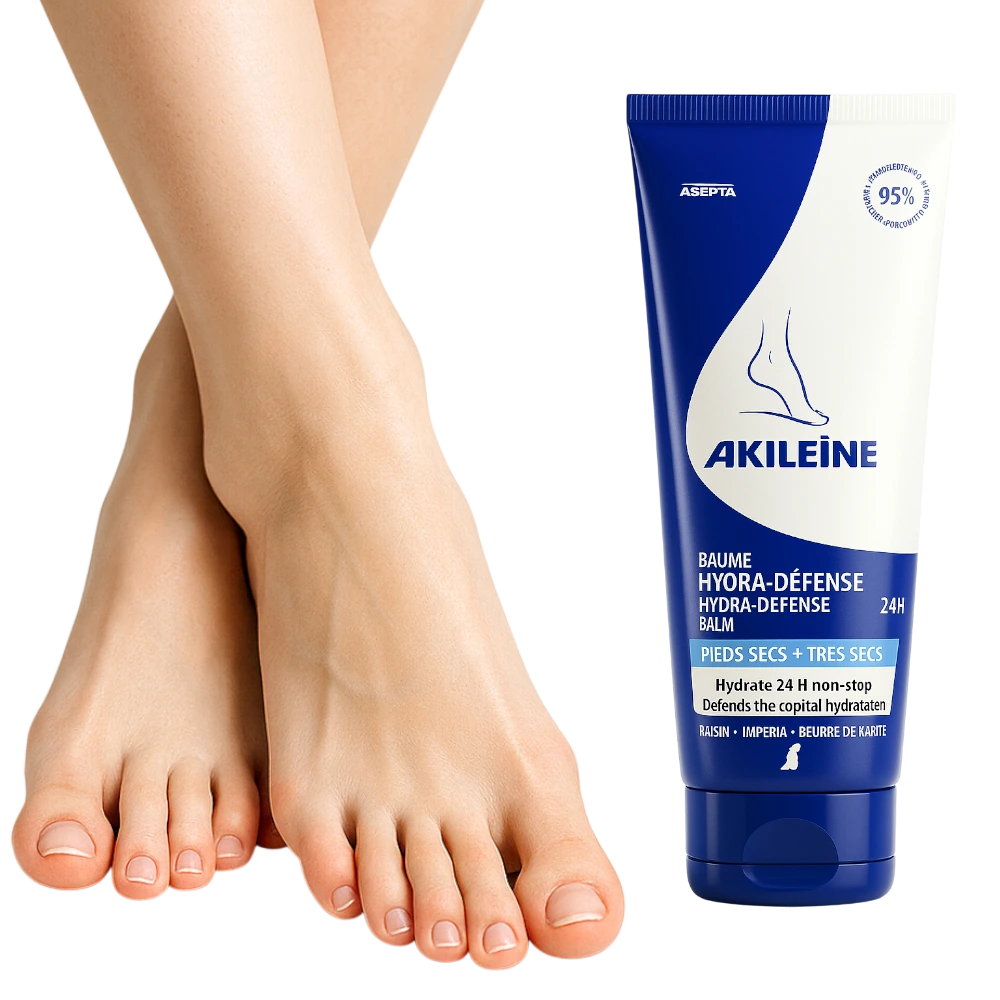 Akileine BLUE hydratačný balzam 125 ml