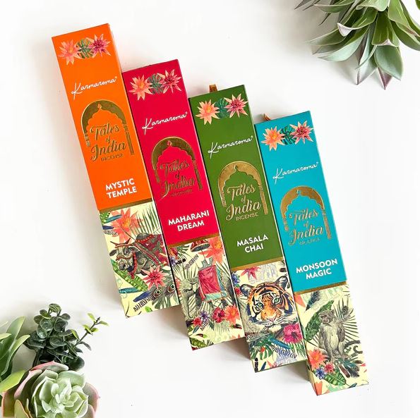 Indické vonné tyčinky Karmaroma – balenie