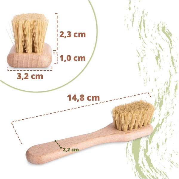 Mazacia kefka na kožu