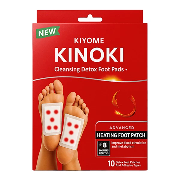 Kinoki hrejivé detoxikačné náplasti