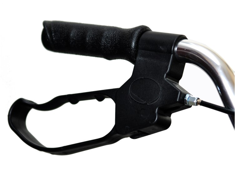 Model Impala rollator – detail kolies a konštrukcie