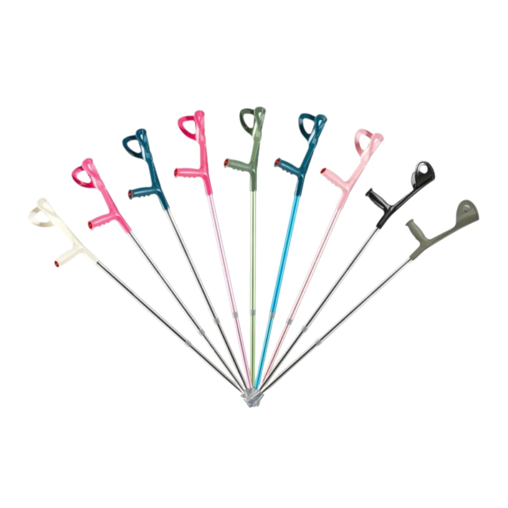 Pár sivých koncoviek na barle JMC-C-2040 – 2047