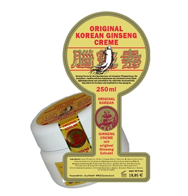 Kórejský ženšeňový krém