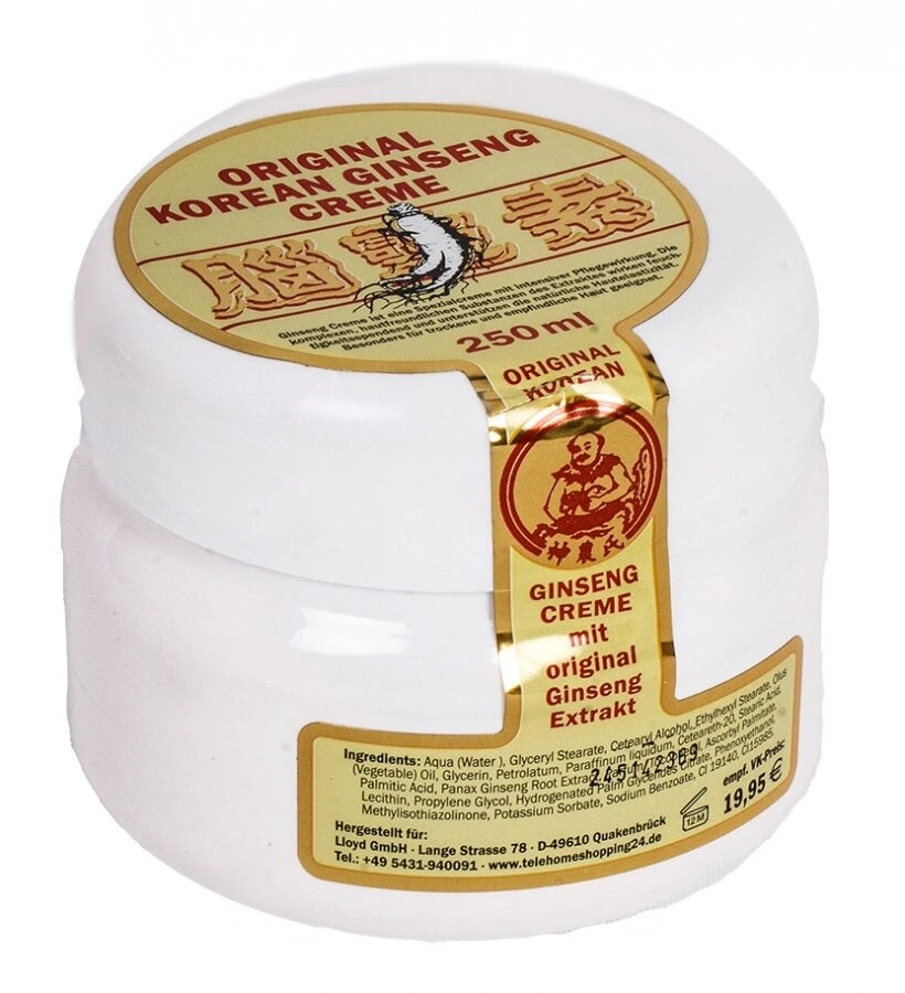 Ženšeňový krém – Korean Ginseng