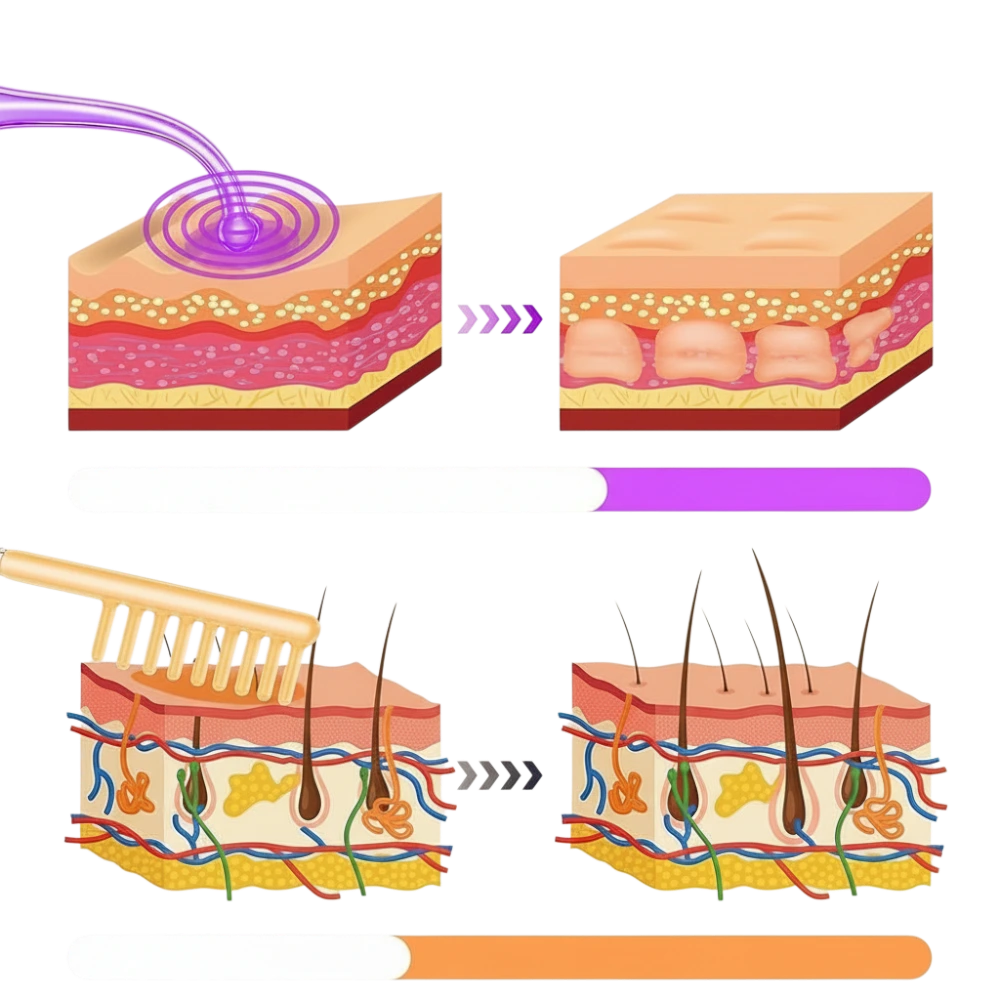 Ozonizér Beauty Instrument – sada 6 sklenených elektród na elektroterapiu