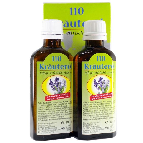 Bylinkový olej Kräuter 110 - 100 ml