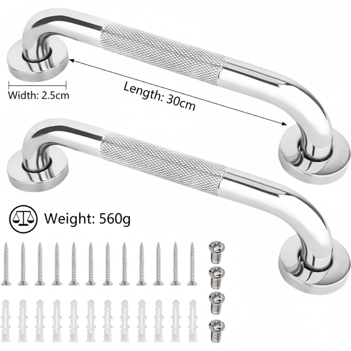 Montáž a použitie nerezového kúpeľňového madla