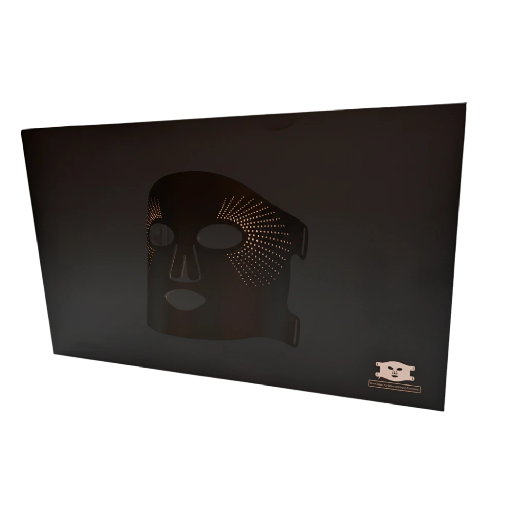 LED maska – diaľkové ovládanie a nastaviteľné popruhy pre komfortné používanie